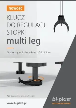 Nowość! Klucz do regulacji stopki Multi Leg
